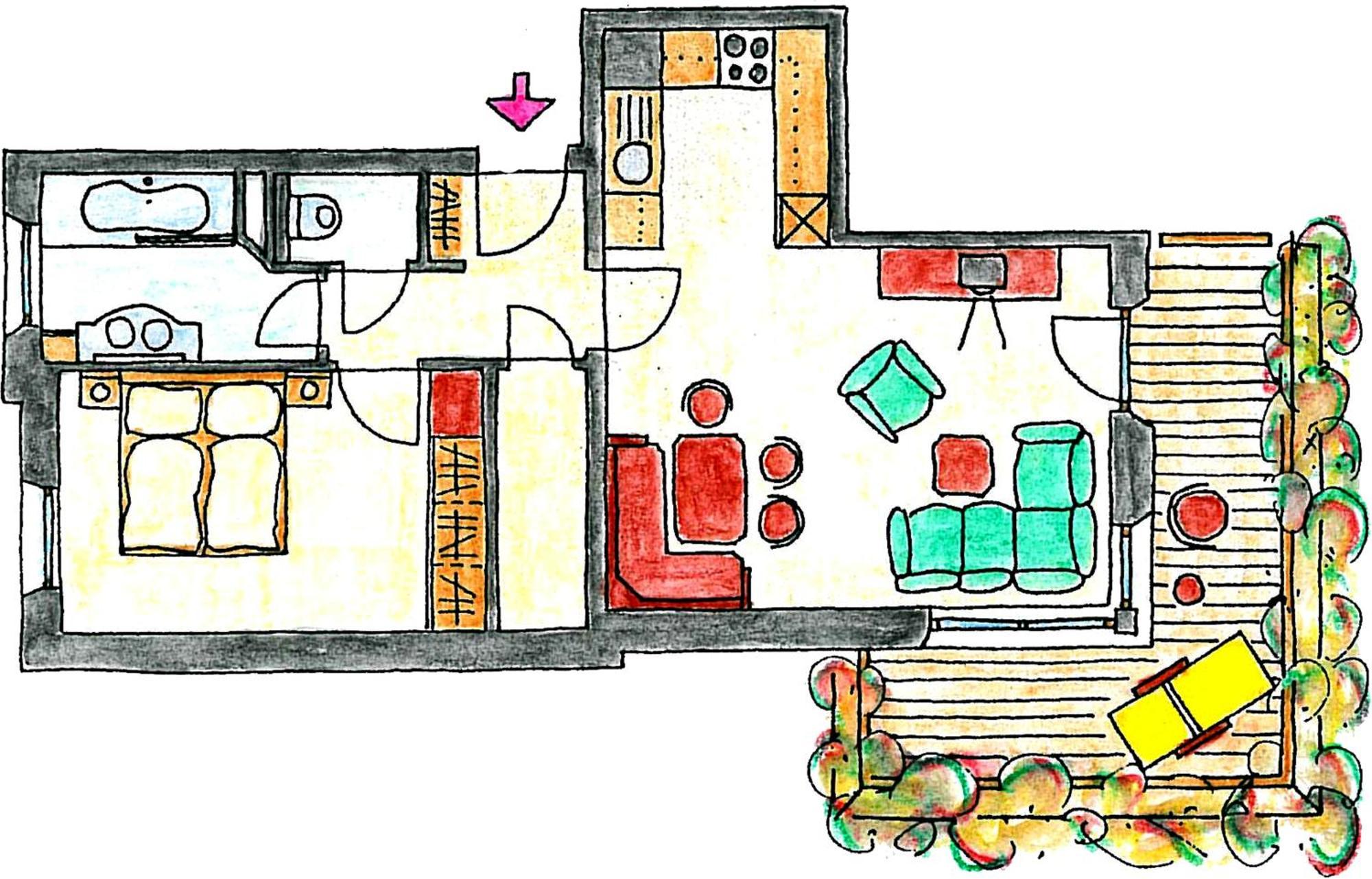 Chalet Zauberfloete Radstadt Pokój zdjęcie